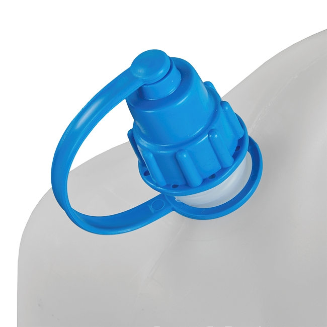 Wasserbehälter Wasserkanister BLAUER SCHMALER Kanister verzinkt Hahn 10/20  L