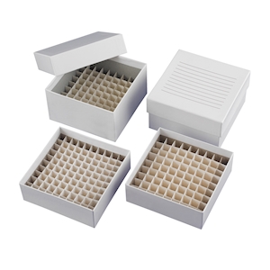 Cryo-Box 50 mm, 81 Plätze, Karton