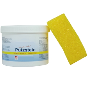 Putzstein mit Schwamm 400 g