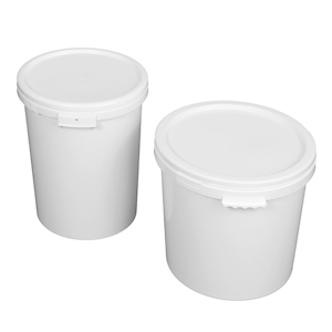 Eimer Hobbock mit Garantiedeckel PP 25,0 lt