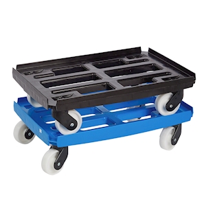 Transportroller Basic 600×400 mm, blau
